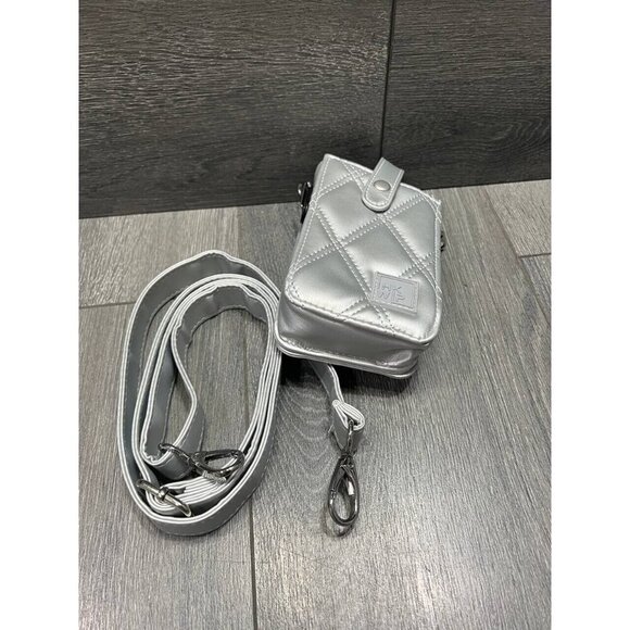 IHKWIP Cell Phone Crossbody with RFID Card Slots Metallic Silver, bag A629776 - Picture 6 of 8